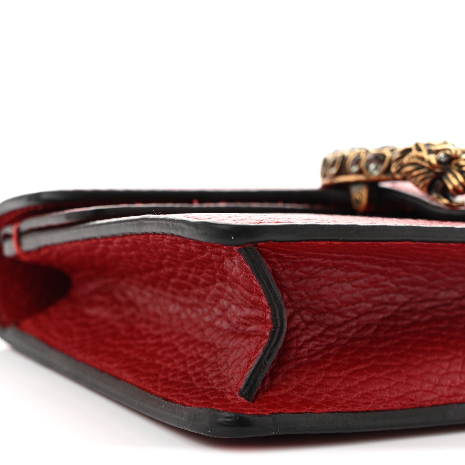 Dollar Calfskin Swarovski Crystal Small Dionysus Shoulder Bag Hibiscus Red