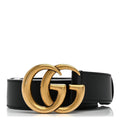 Calfskin Double G 30mm Belt 85 34 Black