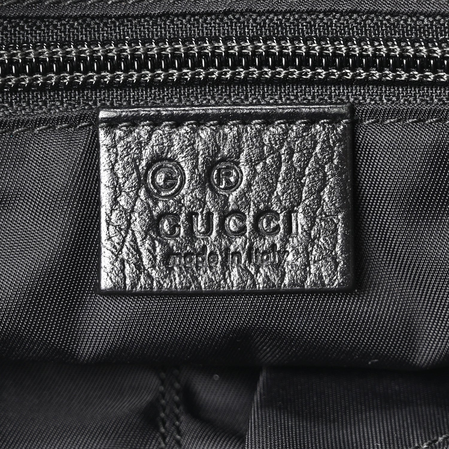 Nylon Monogram Double Buckle Flap Messenger Bag Black