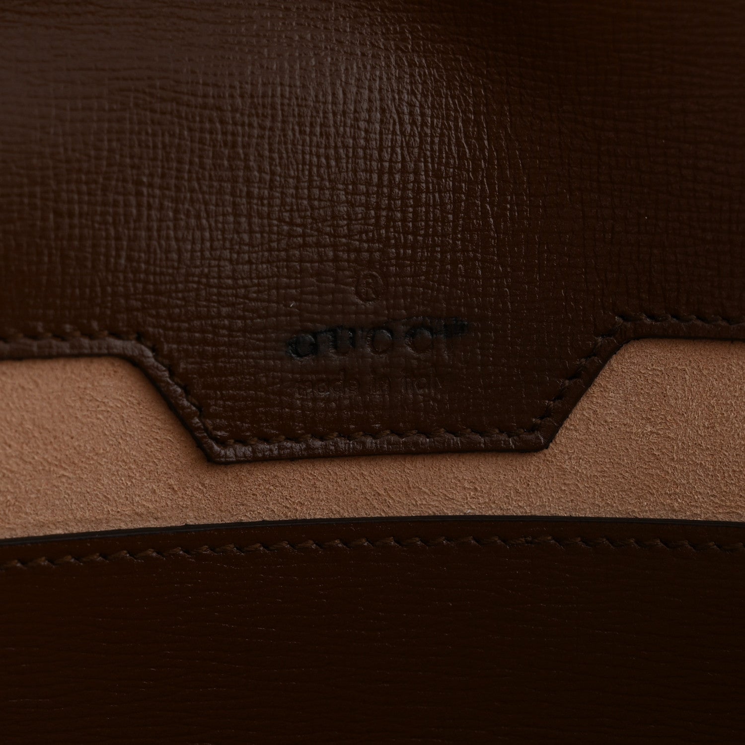 GG Supreme Monogram Azalea Calfskin Web Small Horsebit 1955 Crossbody Bag Beige Ebony Brown Sugar