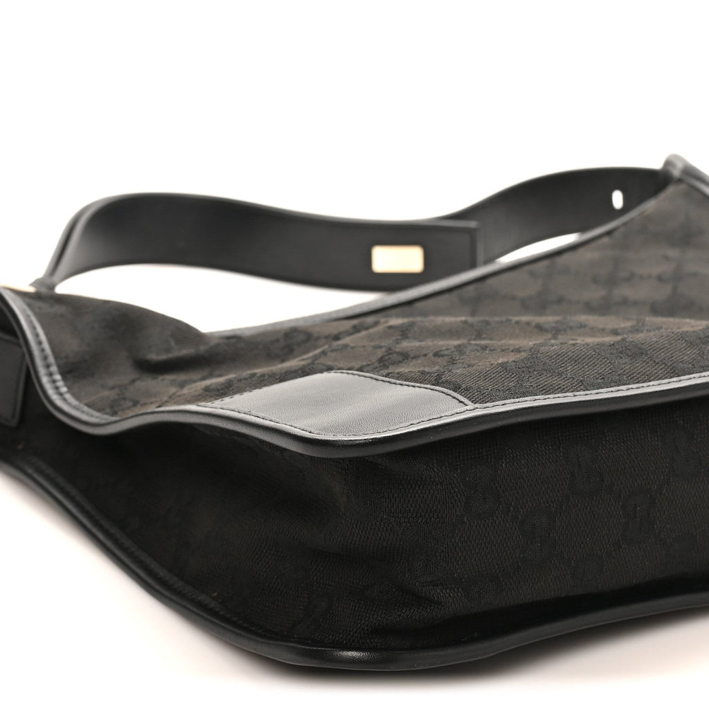Monogram Shoulder Bag  Black