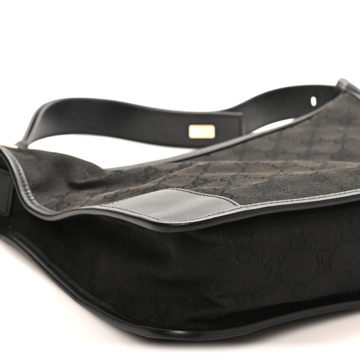 Monogram Shoulder Bag  Black