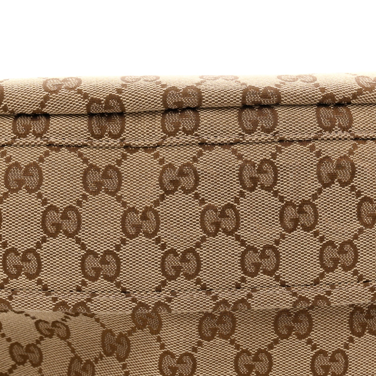 Monogram Large Belt Bag Beige Dark Brown