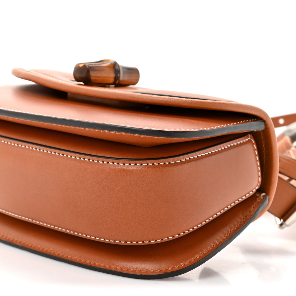 Calfskin Bamboo Mini 1947 Belt Bag 80 30  Brown