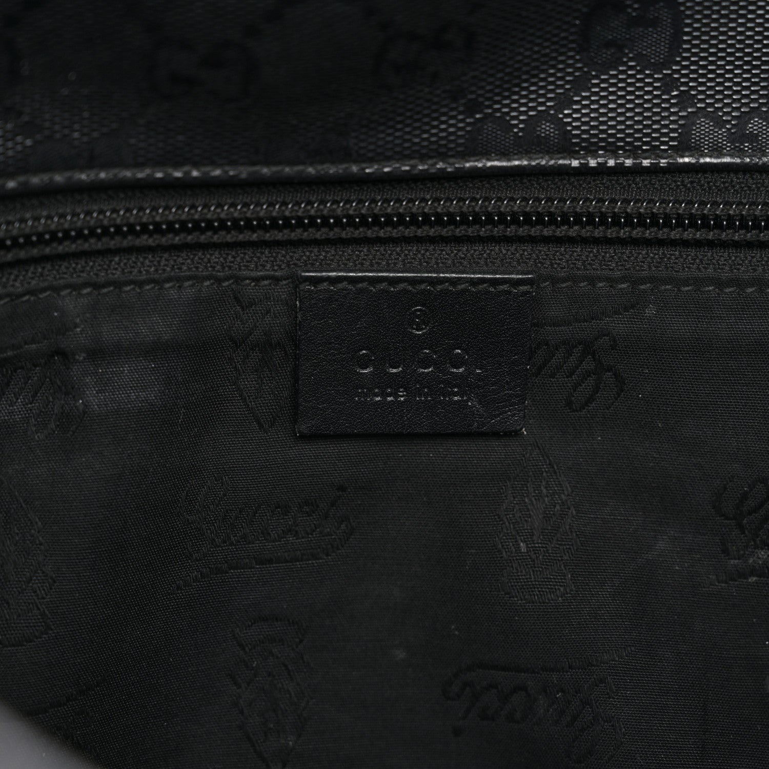 Imprime Monogram Medium Double Buckle Flap Messenger Bag Black