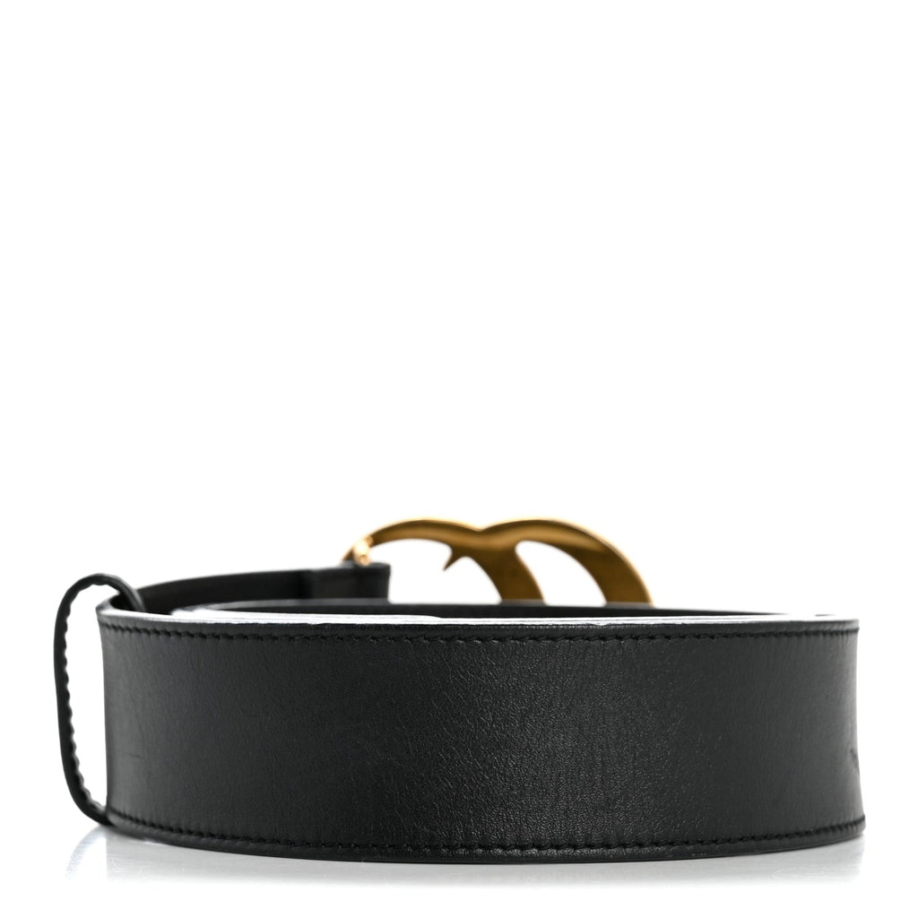 Calfskin Double G 40mm Belt 80 32 Black