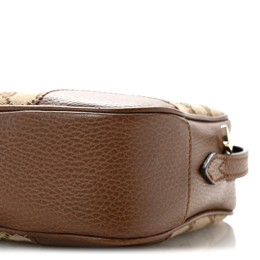 Monogram Mini Bree Messenger Bag Beige Tabacco