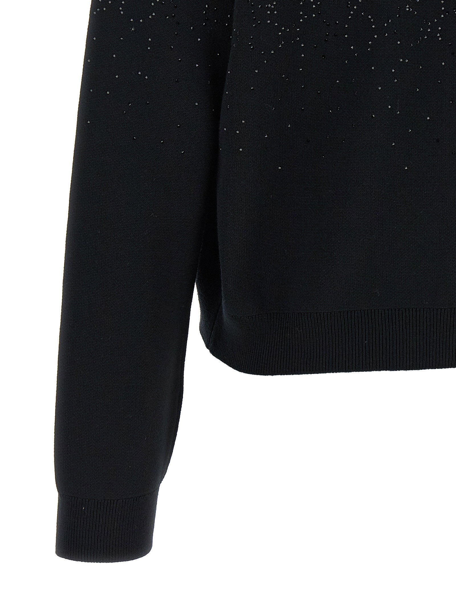 Gucci GG Crystal Cardigan — Black