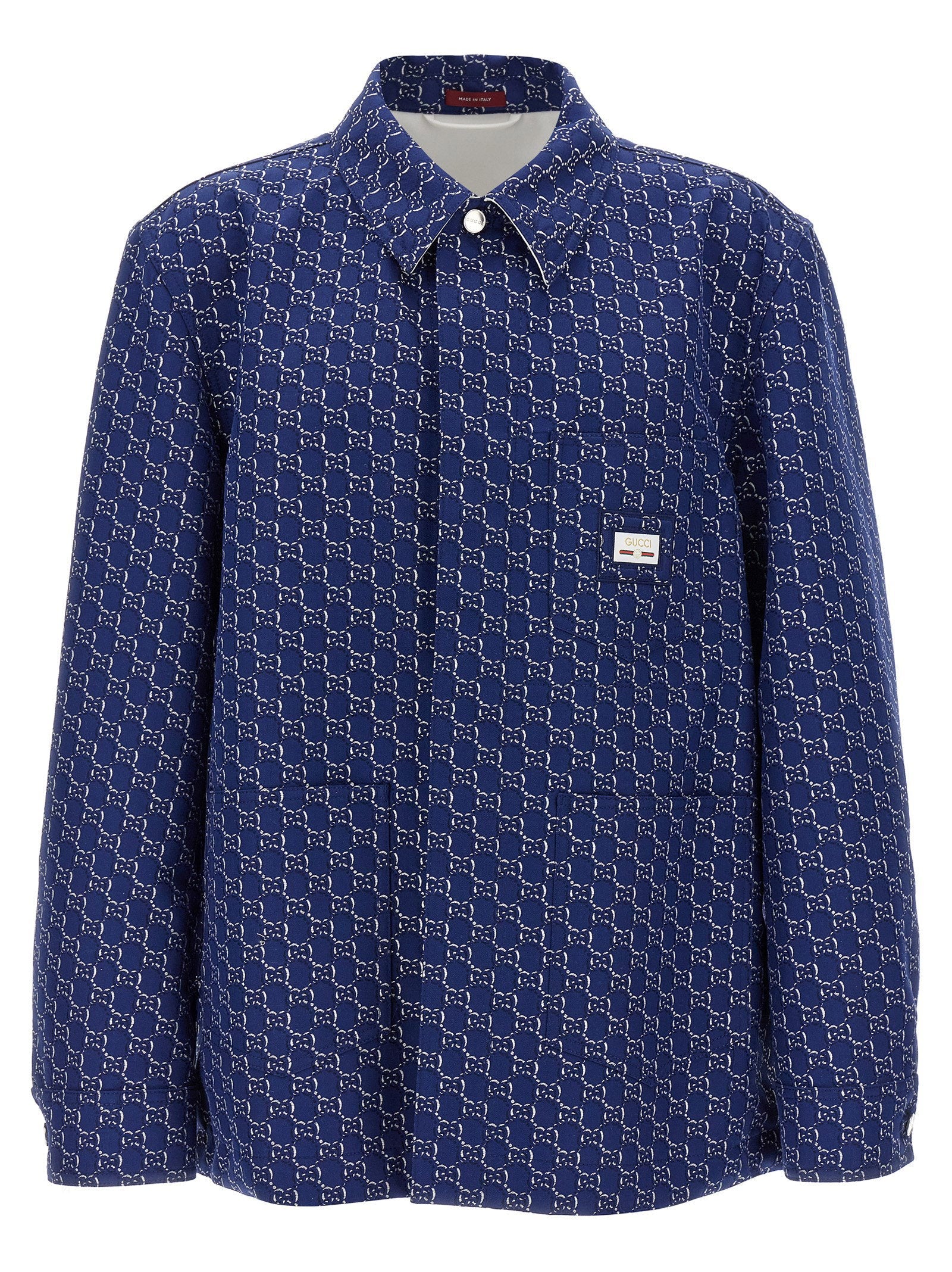 Gucci GG Shadow Jacket — Navy