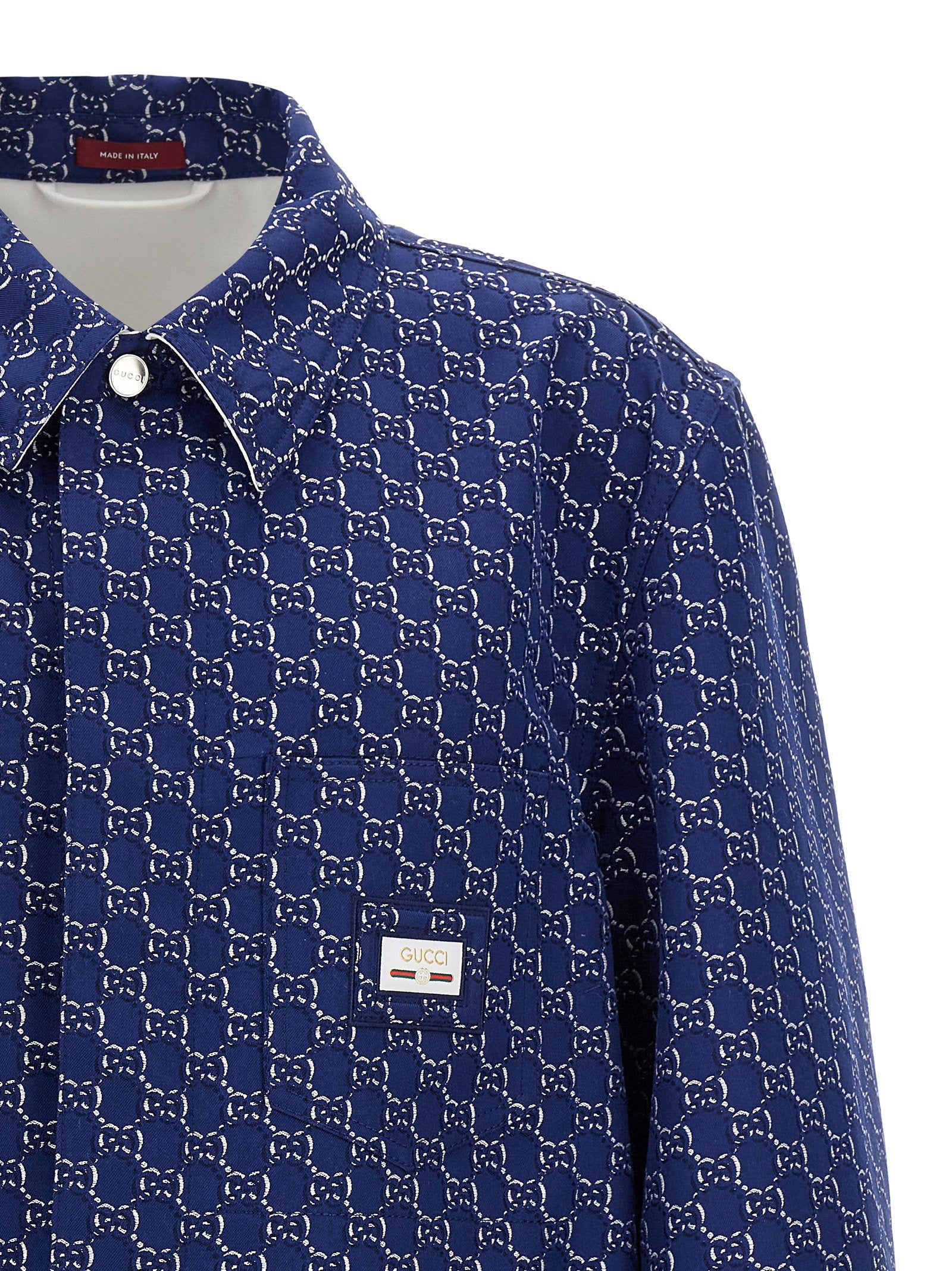 Gucci GG Shadow Jacket — Navy