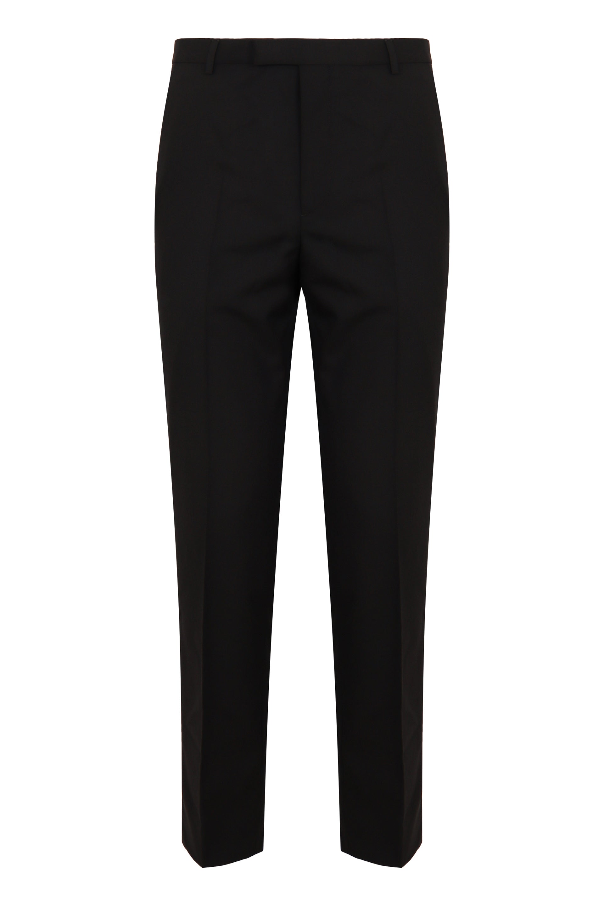 Gucci Tailored Wool Trousers — Black