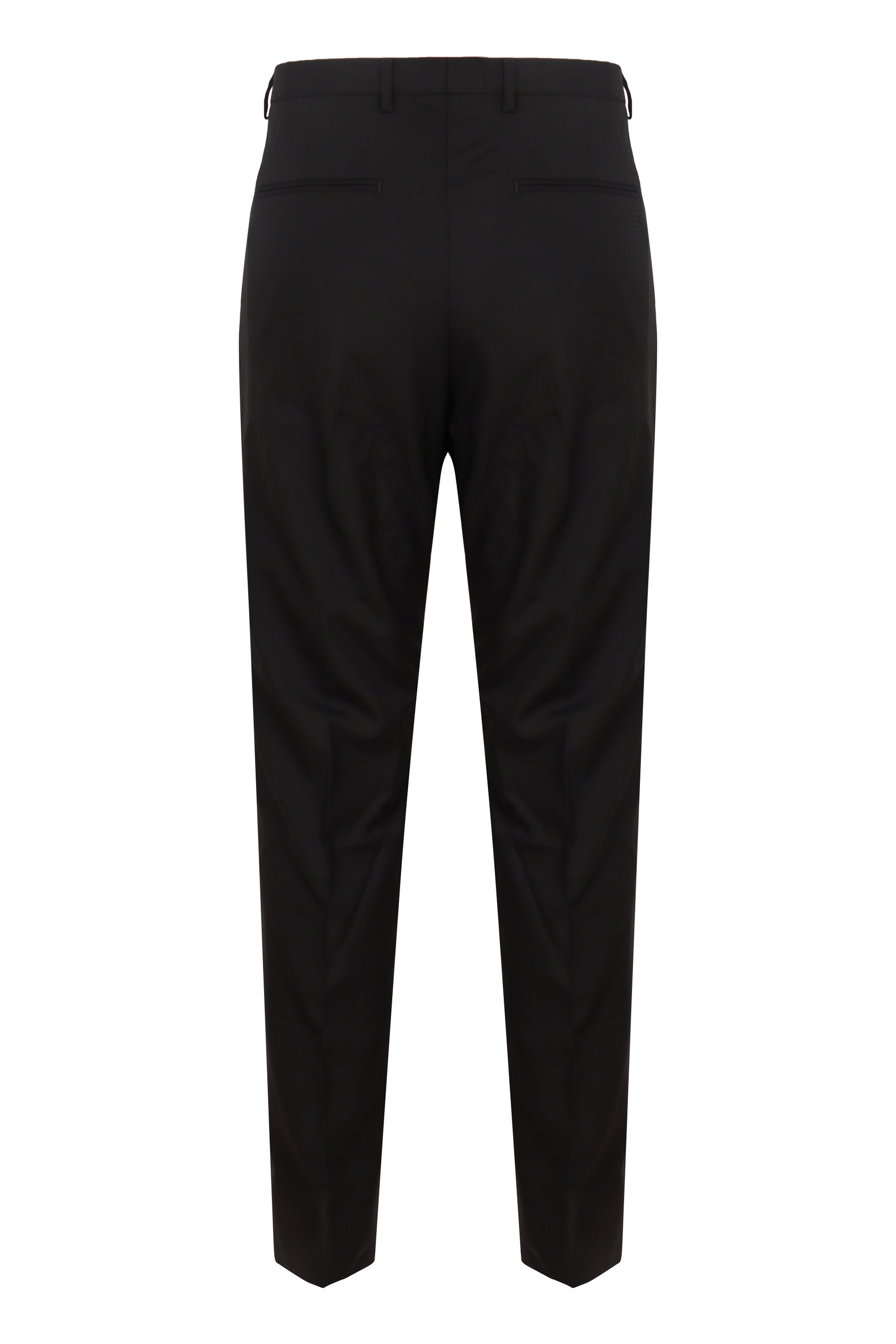 Gucci Tailored Wool Trousers — Black