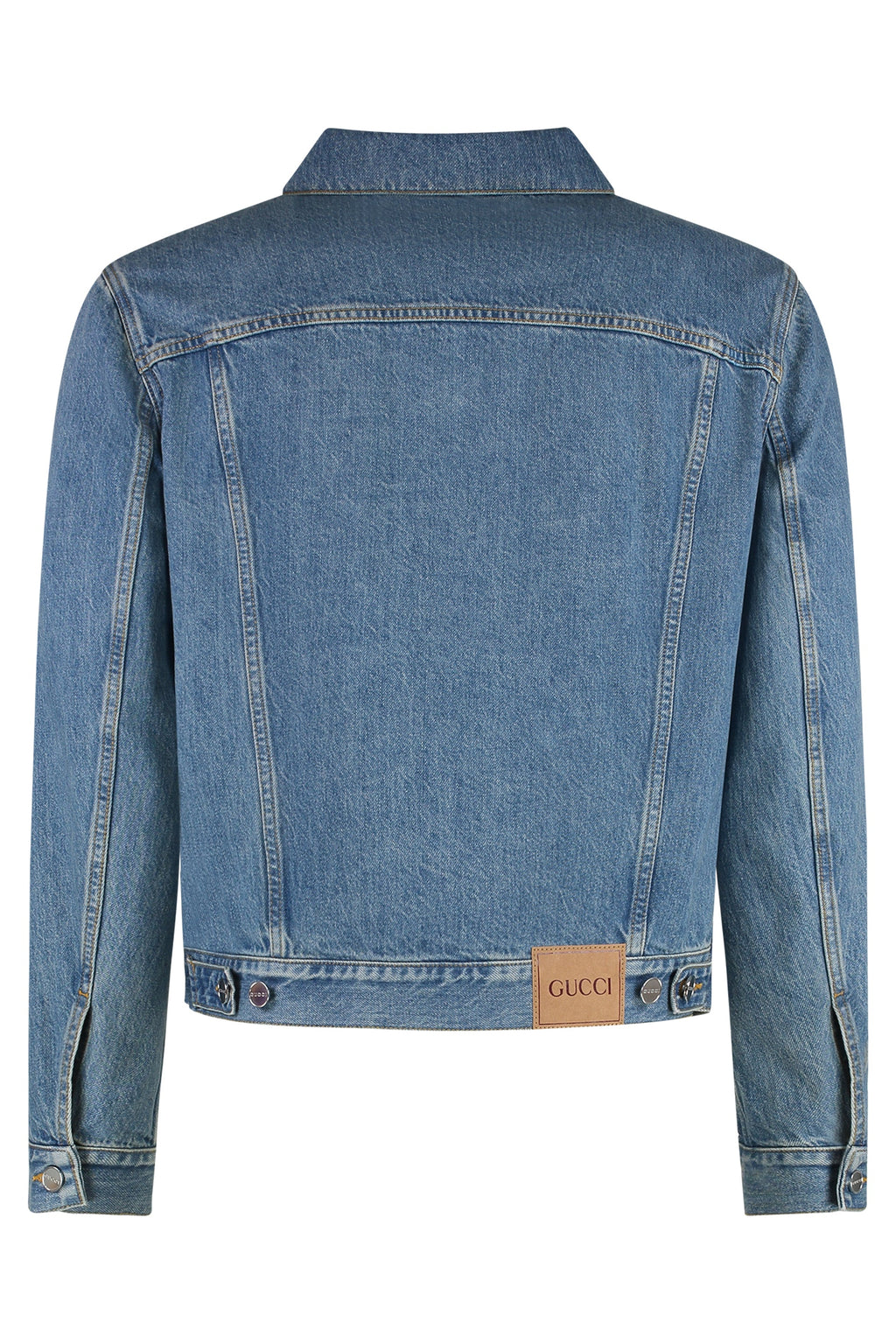 Gucci Cotton Denim Jacket — Blue