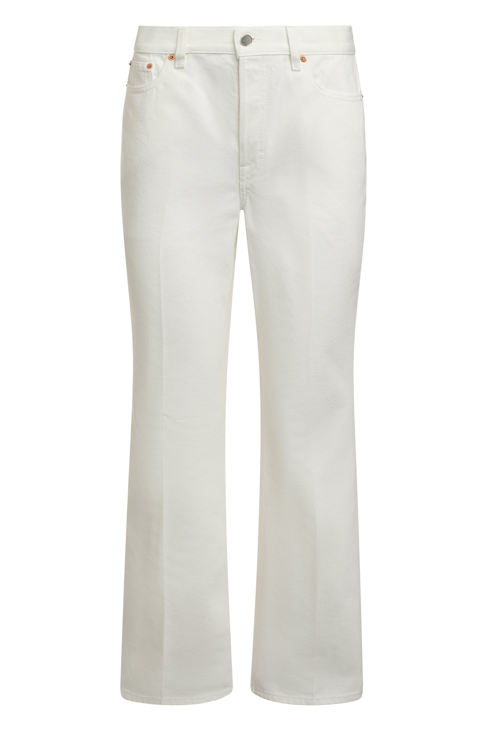 Gucci Flared Trousers — White