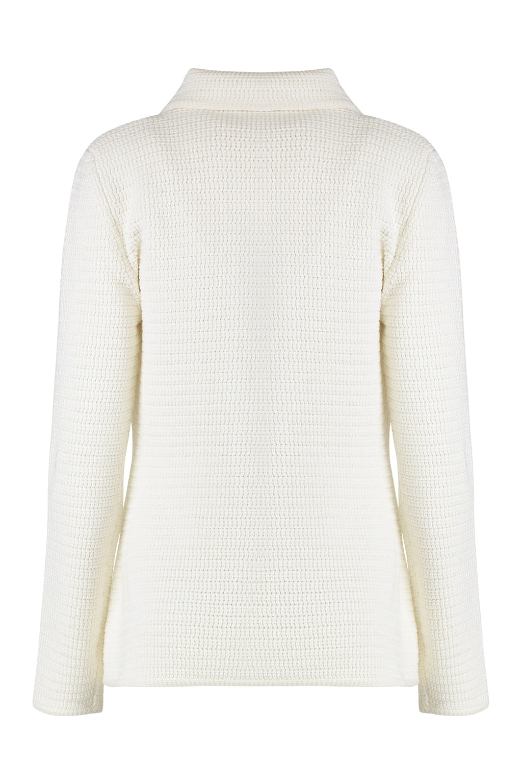 Gucci Cotton Knit Cardigan — White