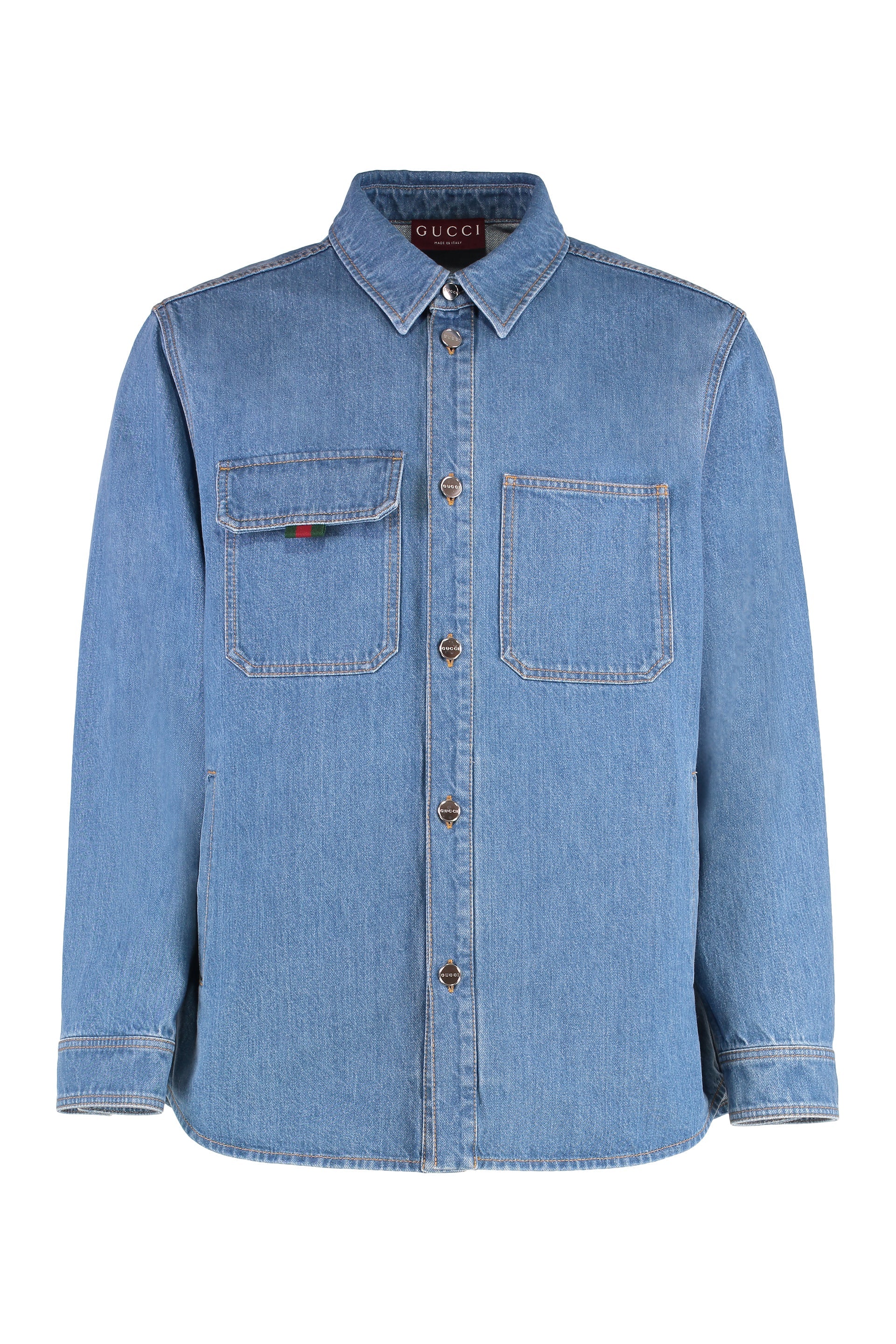 Gucci Denim Shirt — Blue