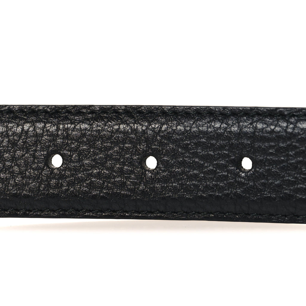 Calfskin Mens Interlocking G Belt 75 30 Black
