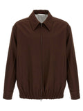 Gucci Wool Twill Jacket — Brown