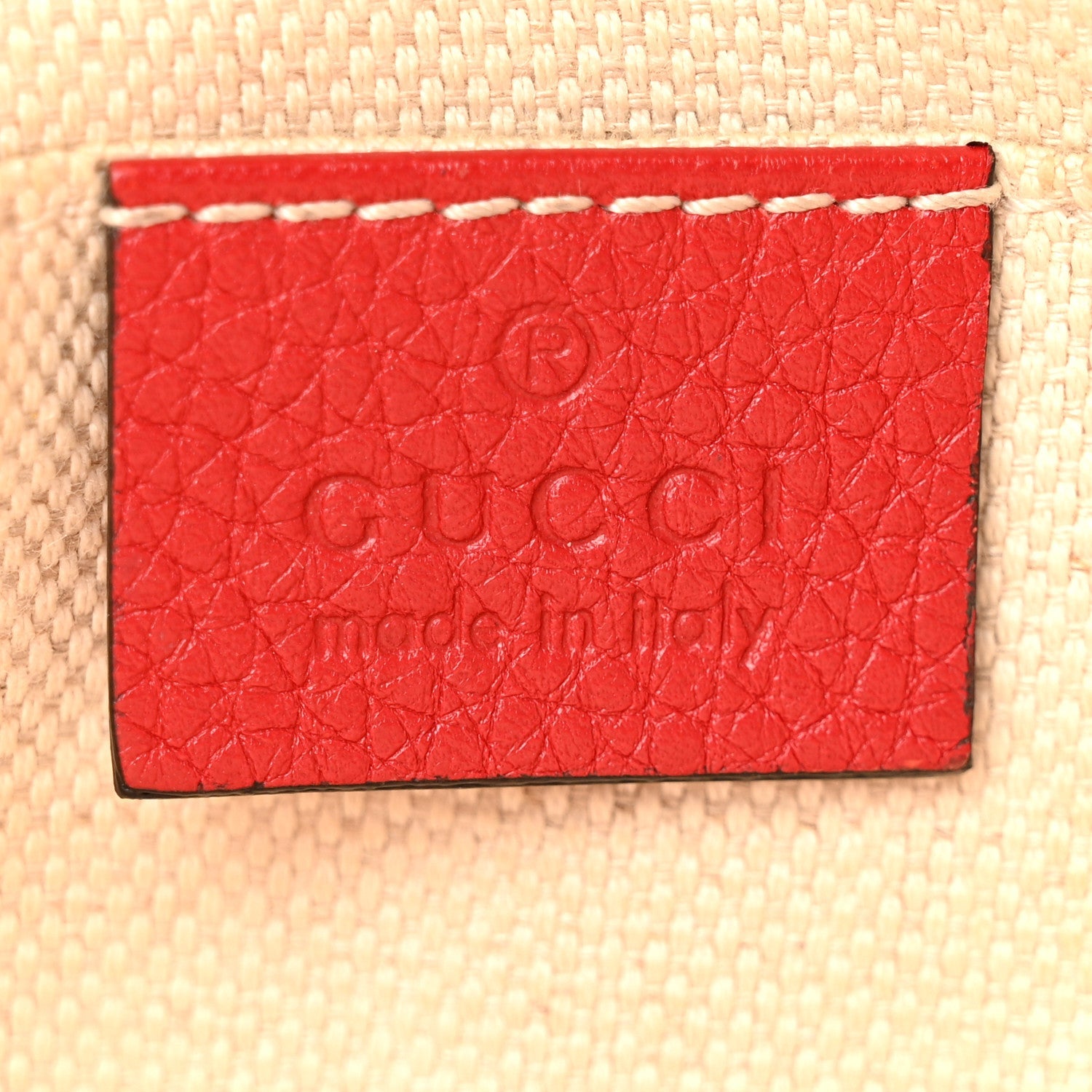 Pebbled Calfskin Small Soho Disco Bag Tabasco Red