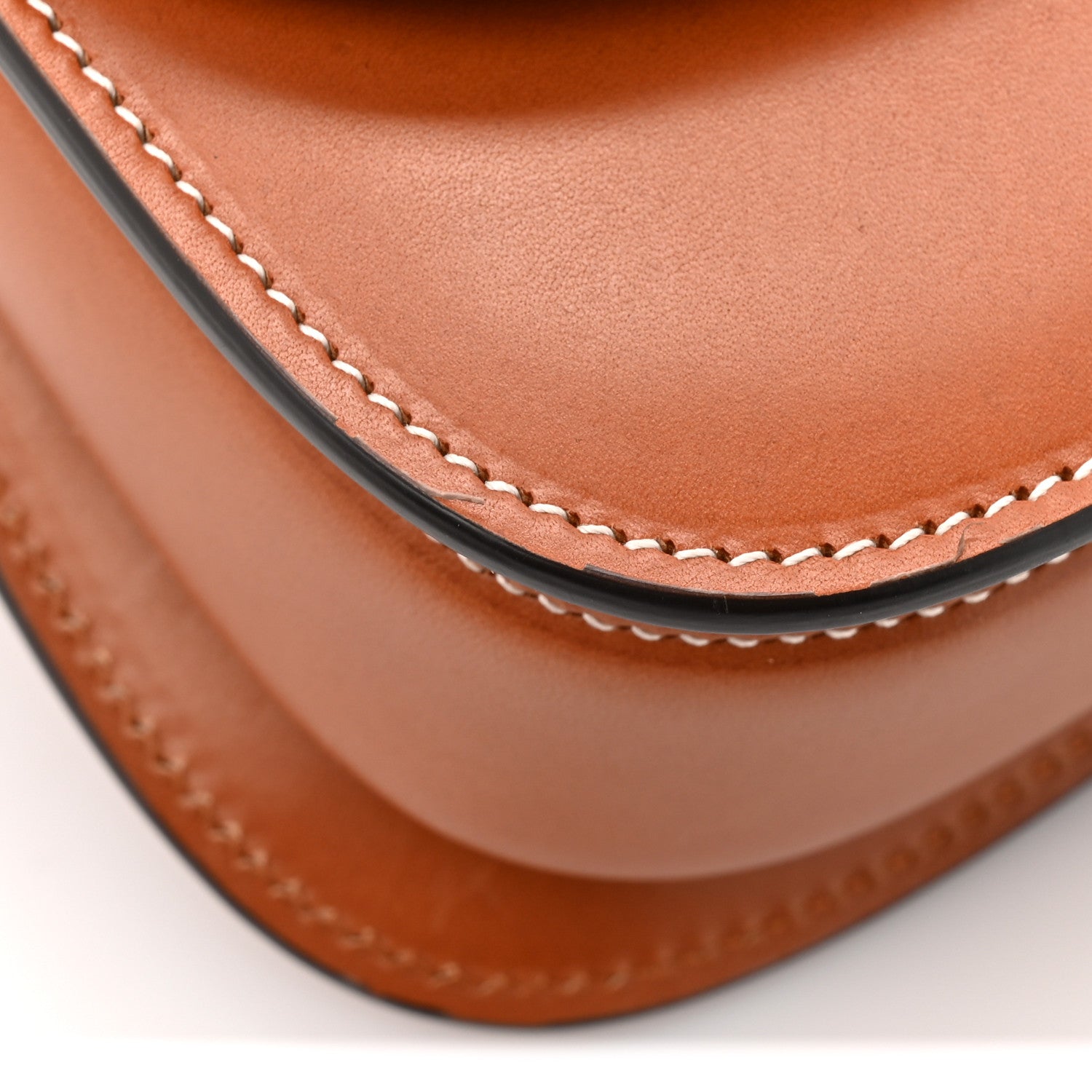 Calfskin Bamboo Mini 1947 Belt Bag 80 30  Brown
