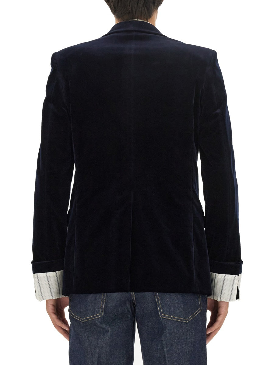 Gucci Cotton Jacket — Blue