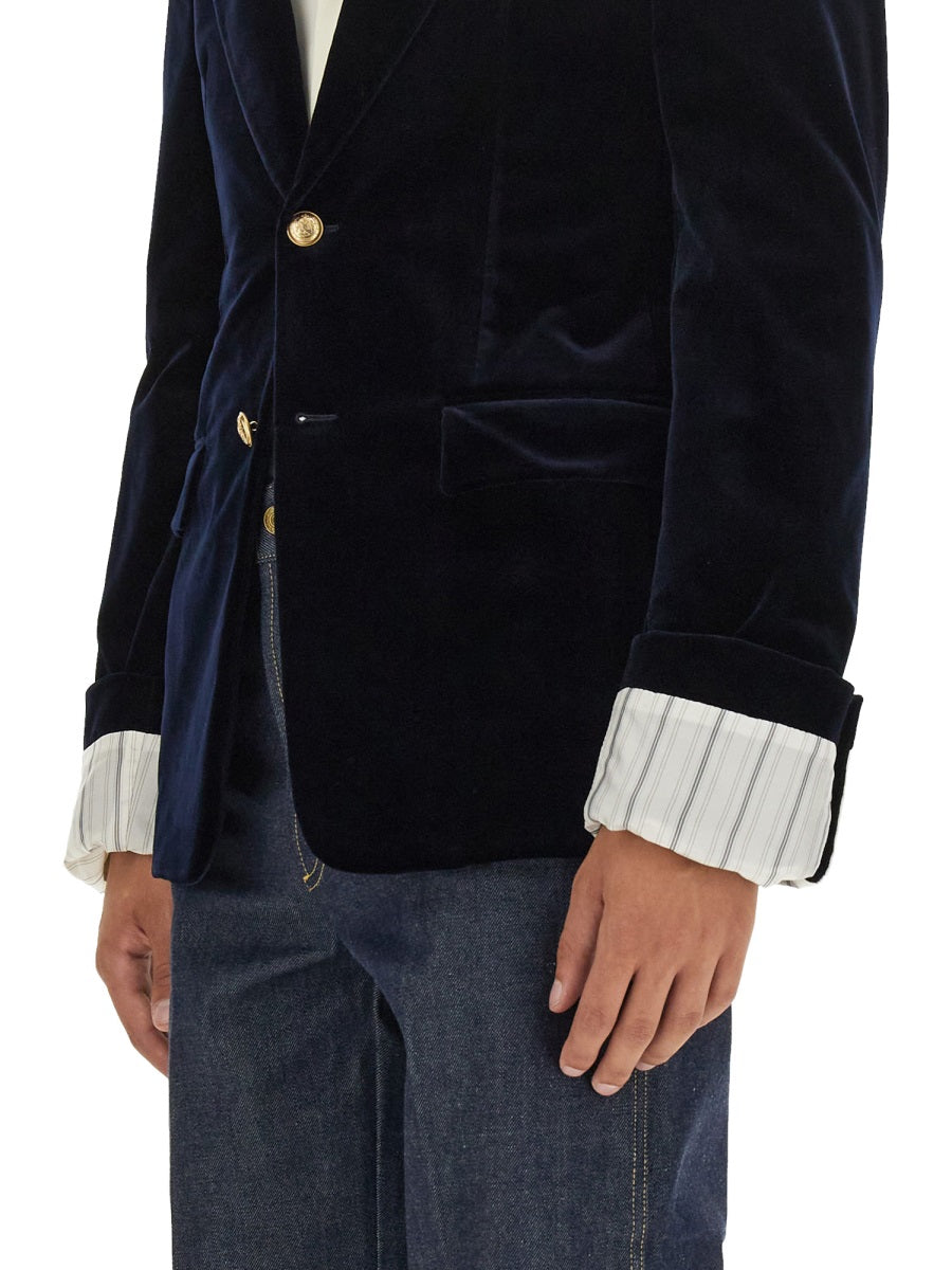 Gucci Cotton Jacket — Blue