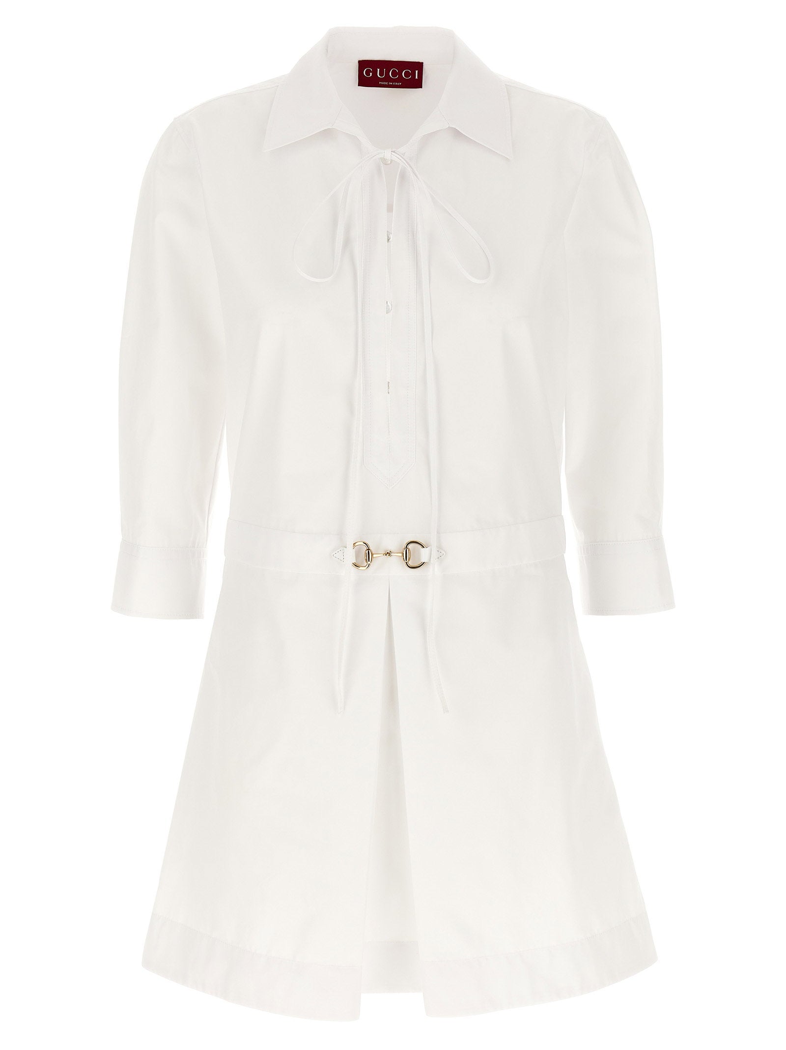 Gucci Morsetto Dress — White
