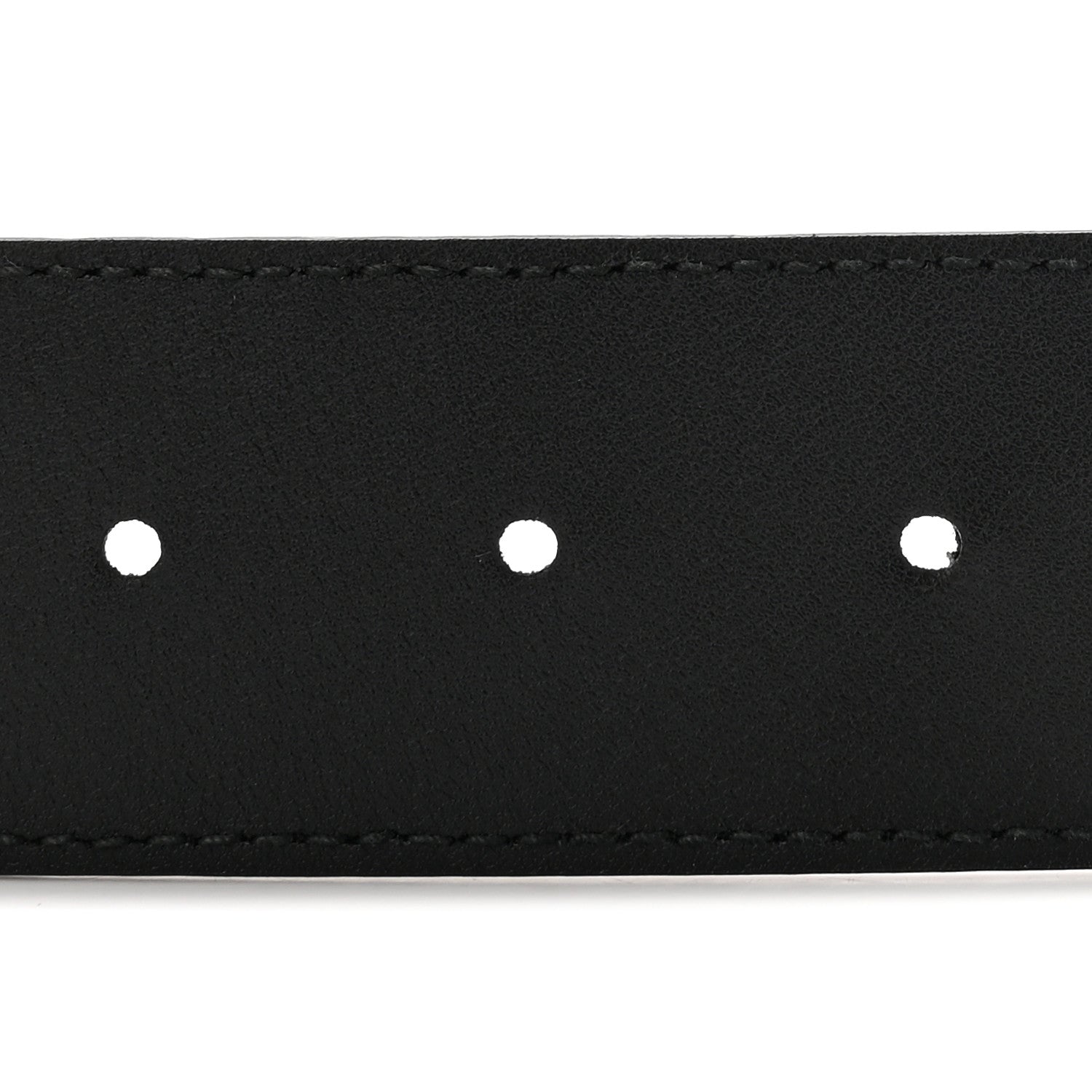 Textured Calfskin Double G 40mm Belt 80 32 Black