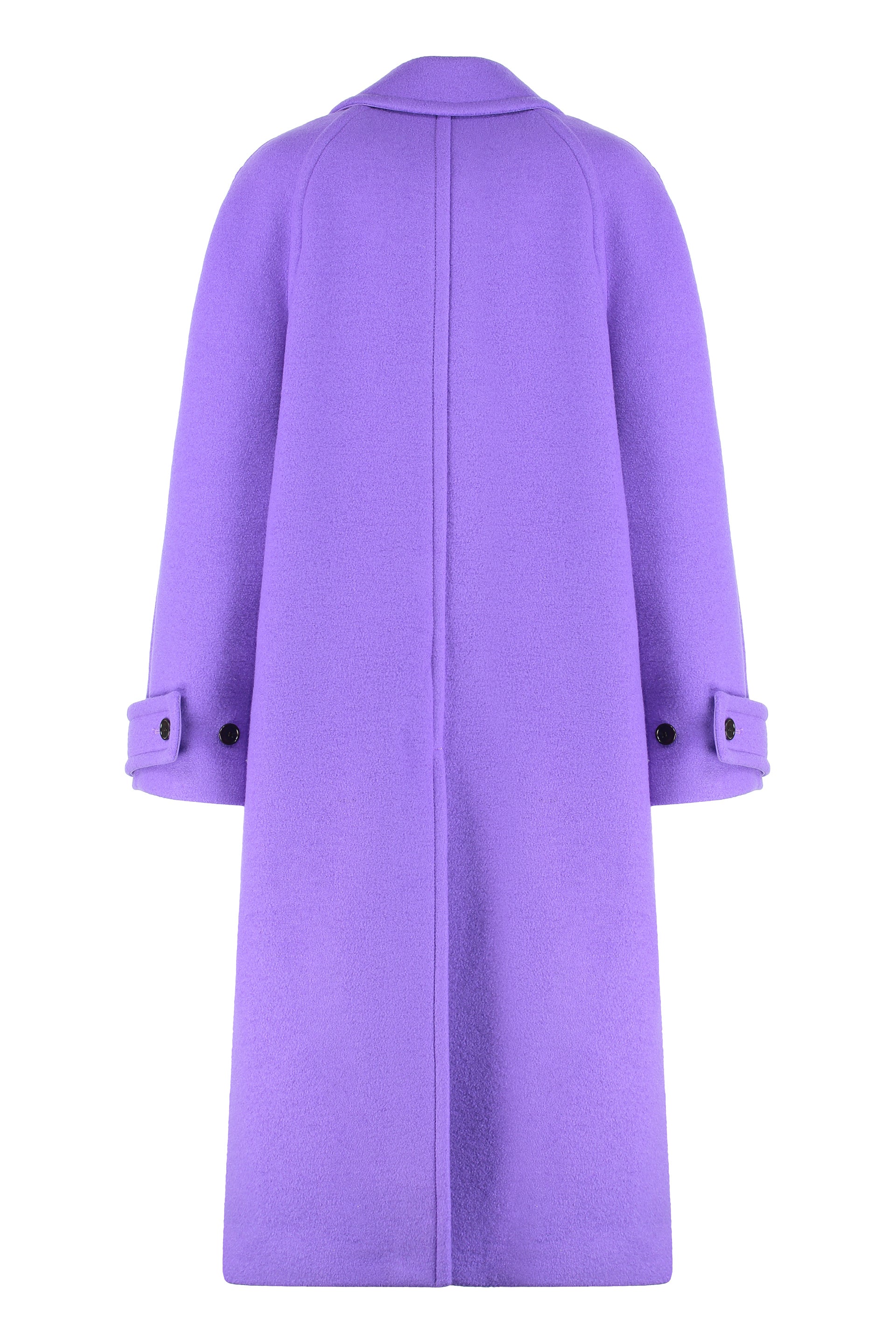 Gucci Wool Coat — Purple