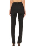 Gucci Mohair Wool Trousers — Black