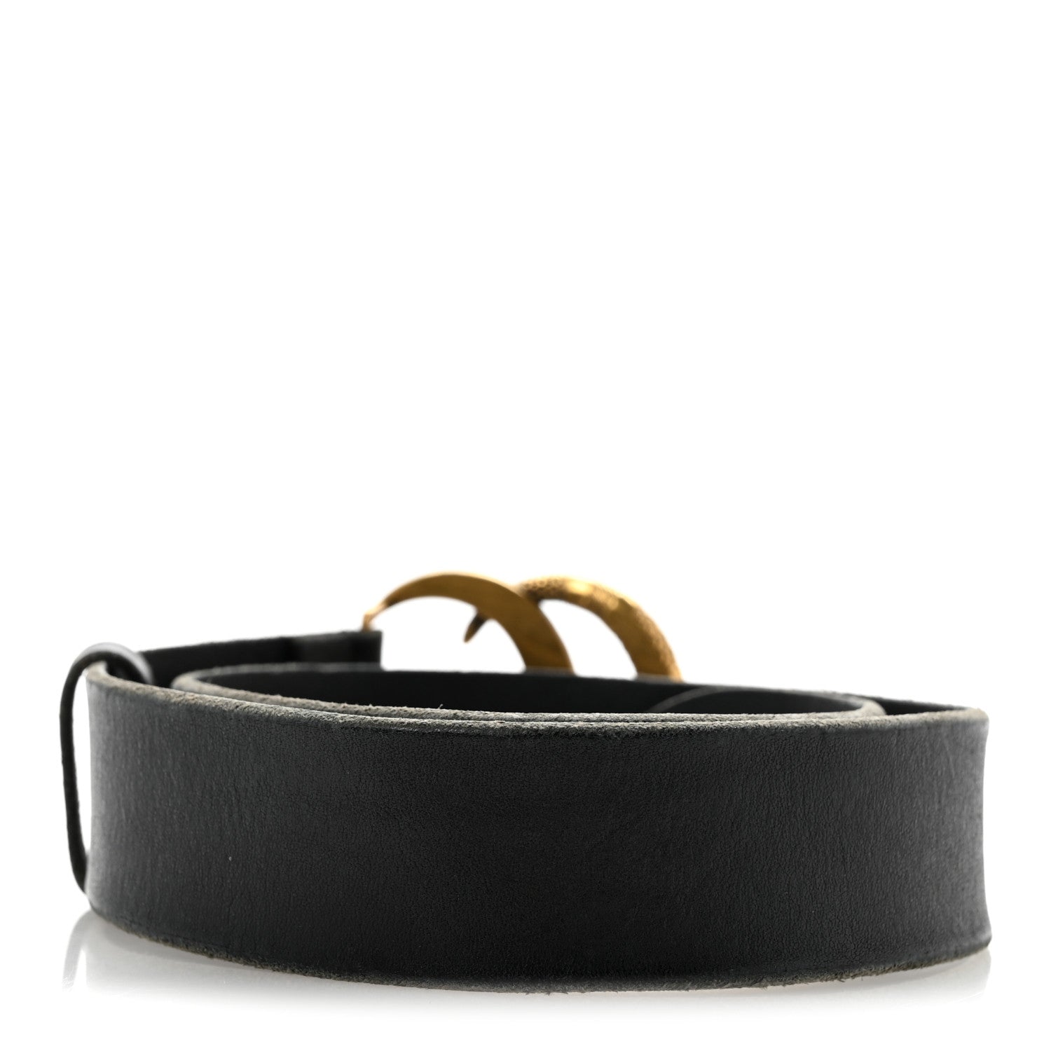 Faded Calfskin Snake Double G Belt 70 28 Black