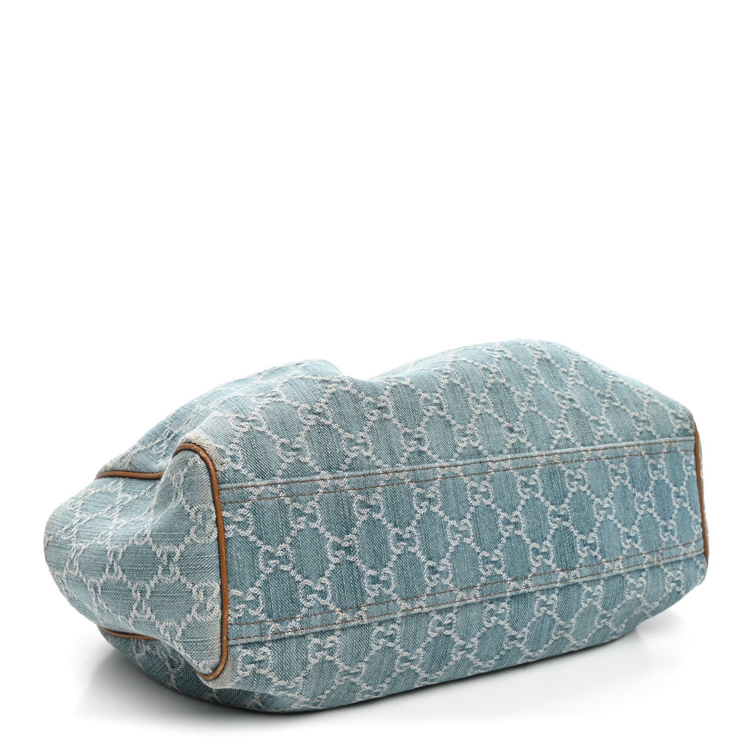 Denim Monogram Medium Sukey Tote Blue