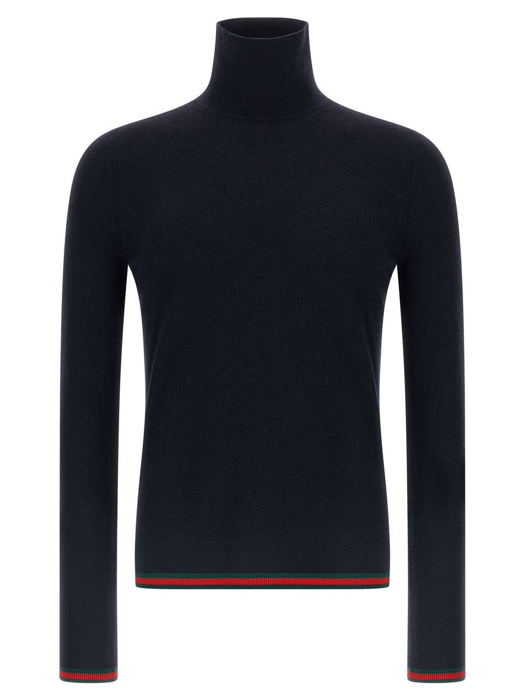 Gucci Cashmere Turtleneck Sweater — Navy