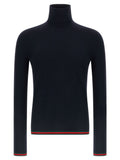 Gucci Cashmere Turtleneck Sweater — Navy