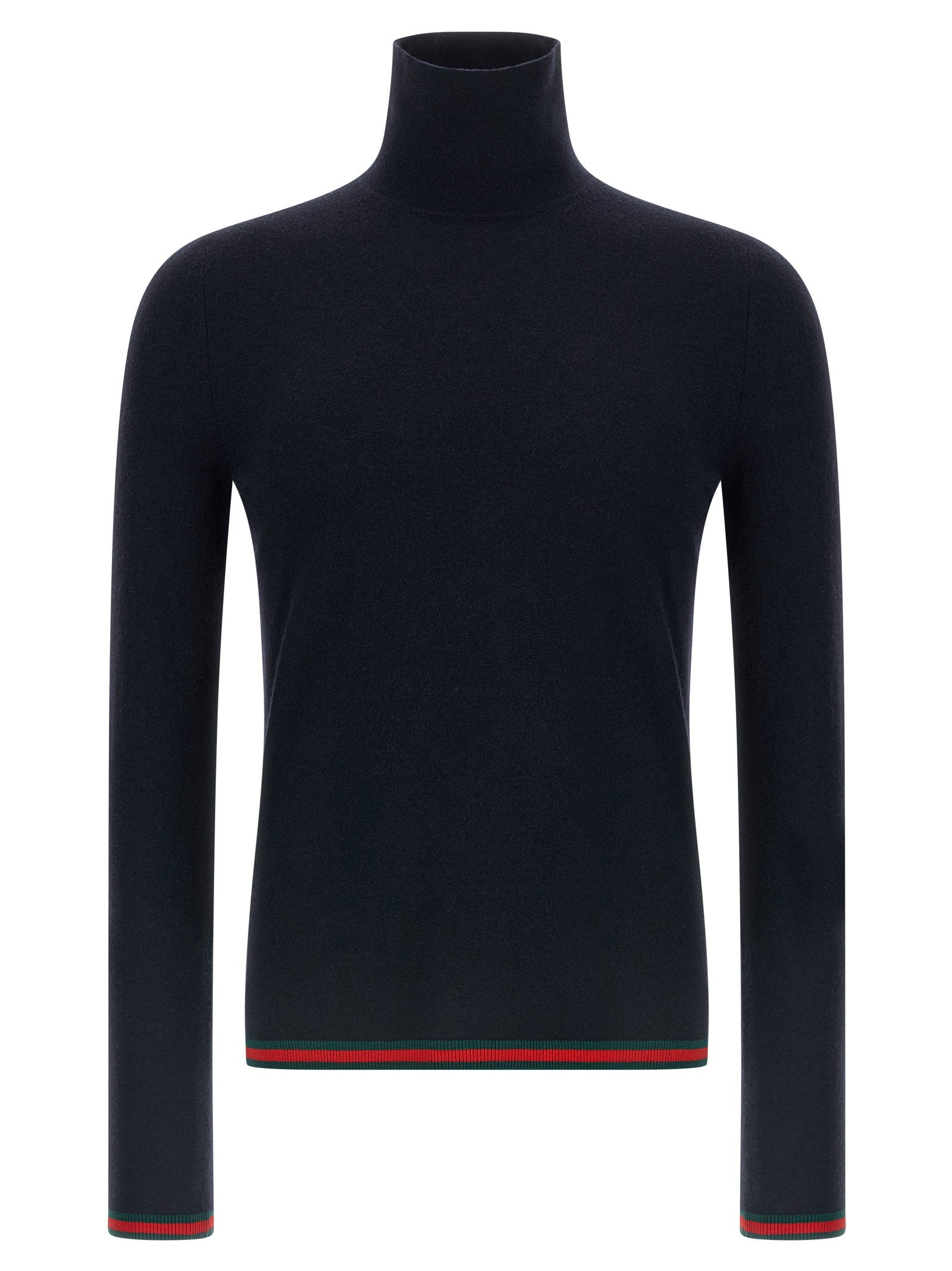Gucci Cashmere Turtleneck Sweater — Navy