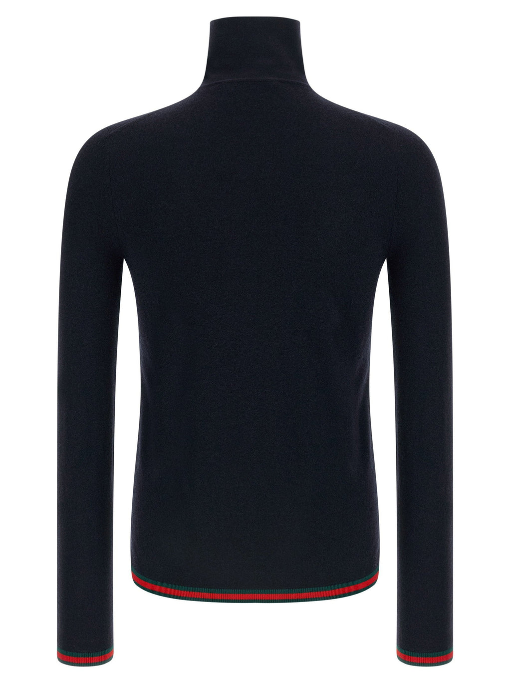 Gucci Cashmere Turtleneck Sweater — Navy