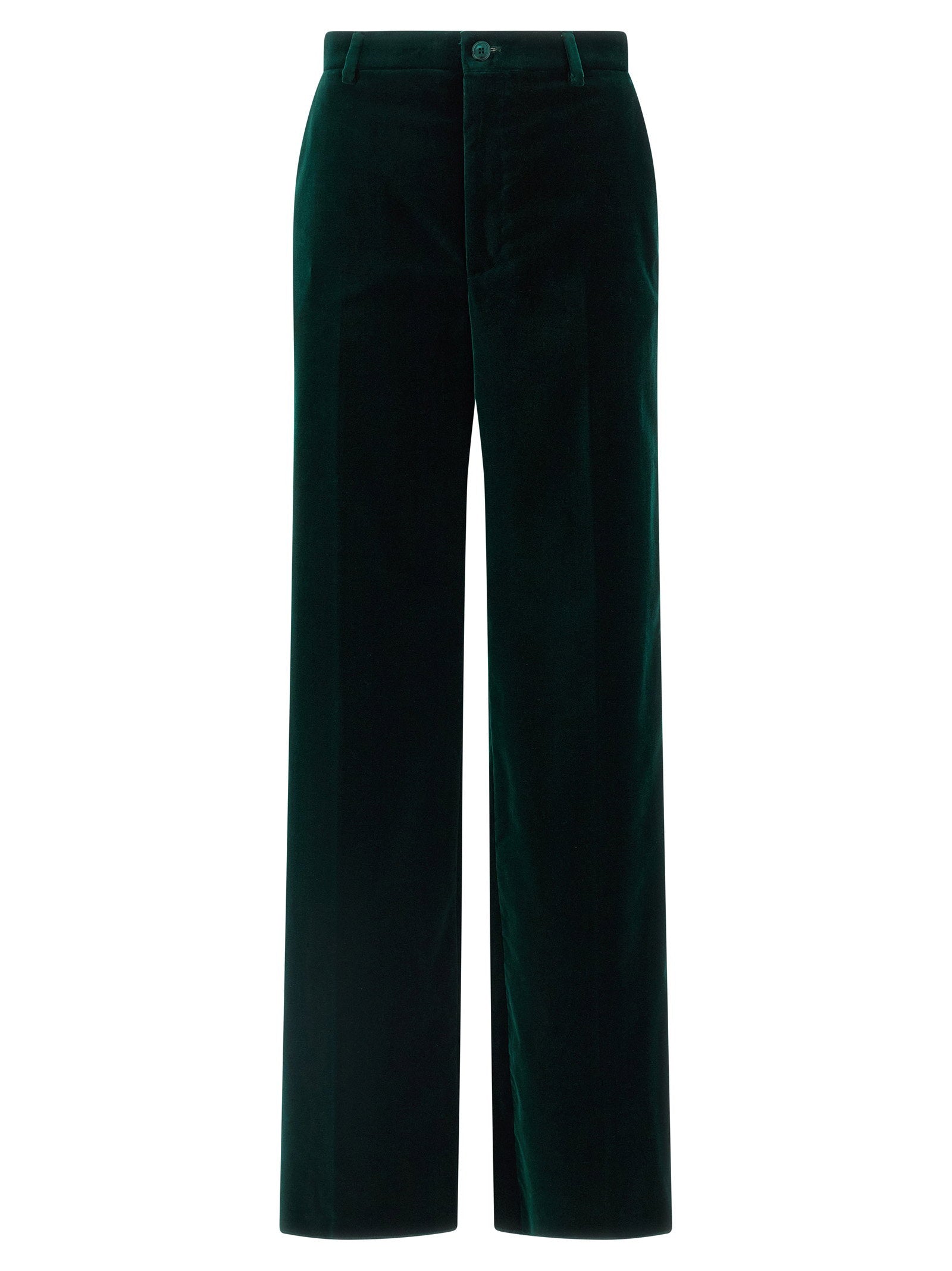 Gucci Velvet Trousers — Green