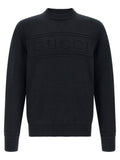 Gucci Intarsia Knit Sweater — Black