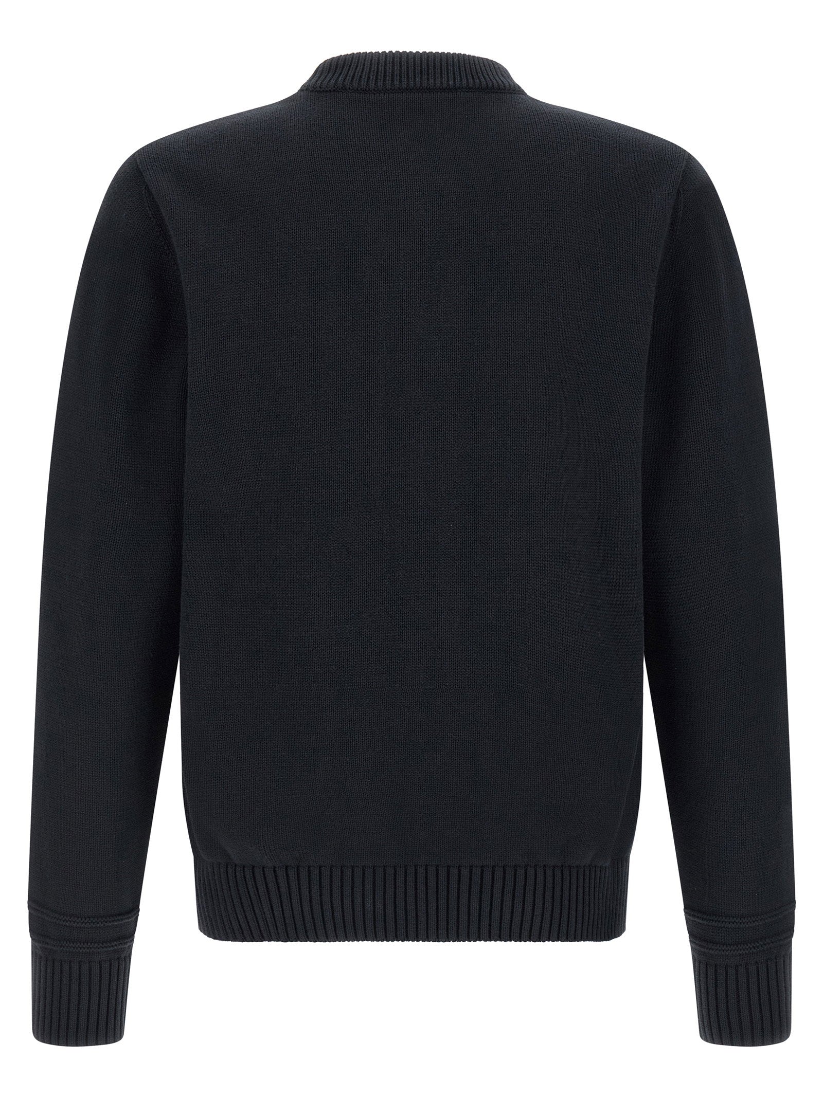 Gucci Intarsia Knit Sweater — Black