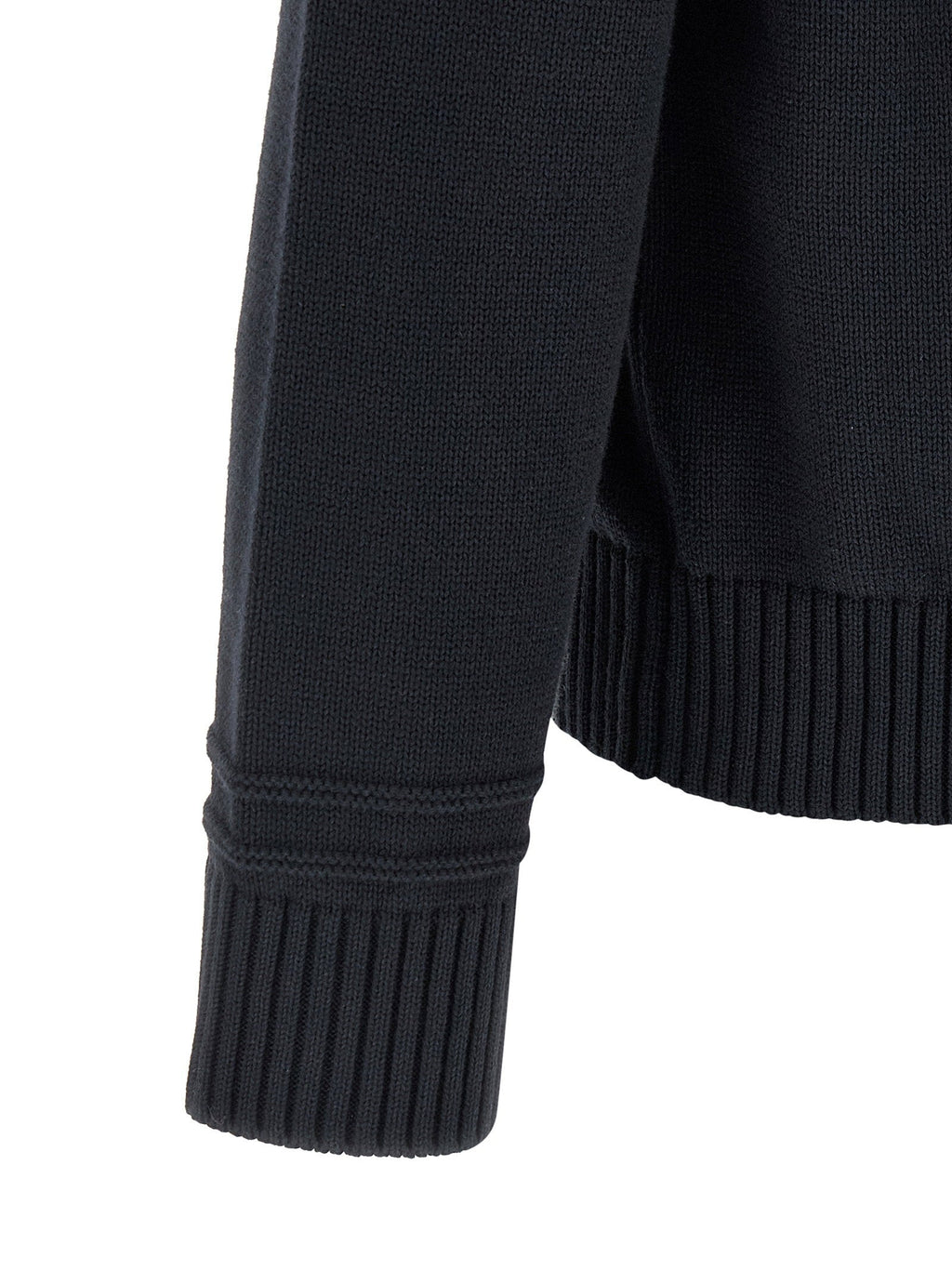 Gucci Intarsia Knit Sweater — Black