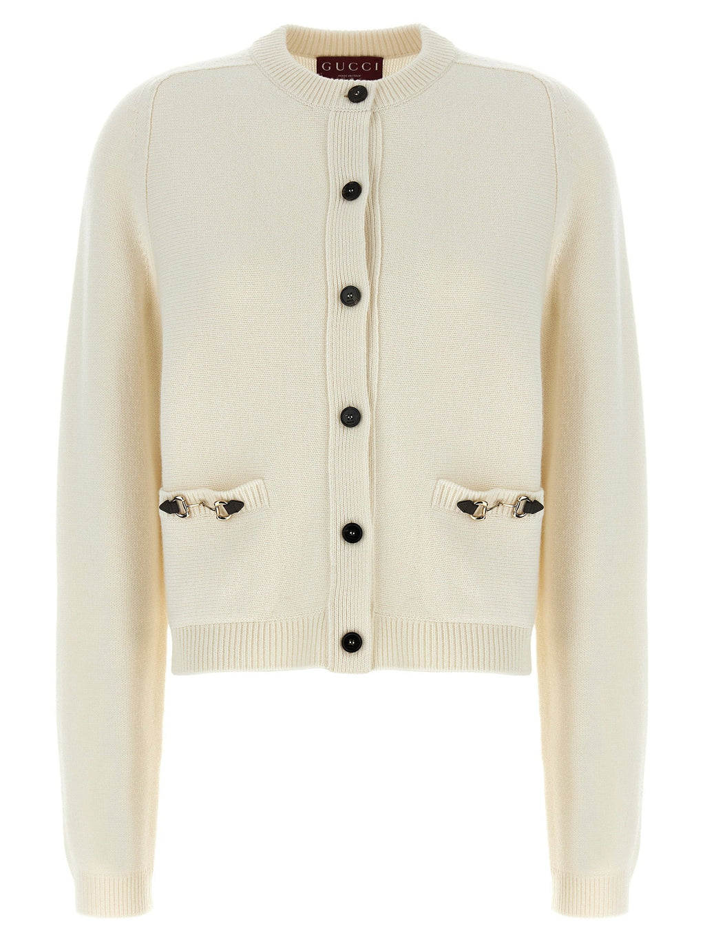 Gucci Morsetto Cardigan — Cream