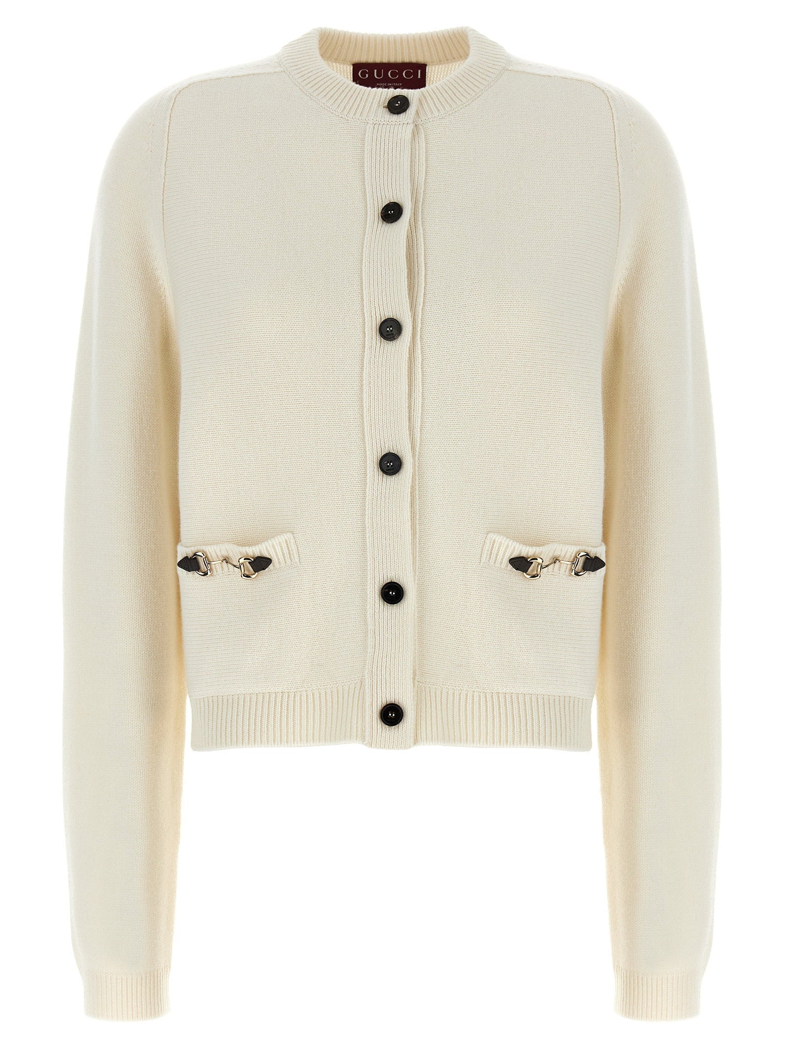 Gucci Morsetto Cardigan — Cream