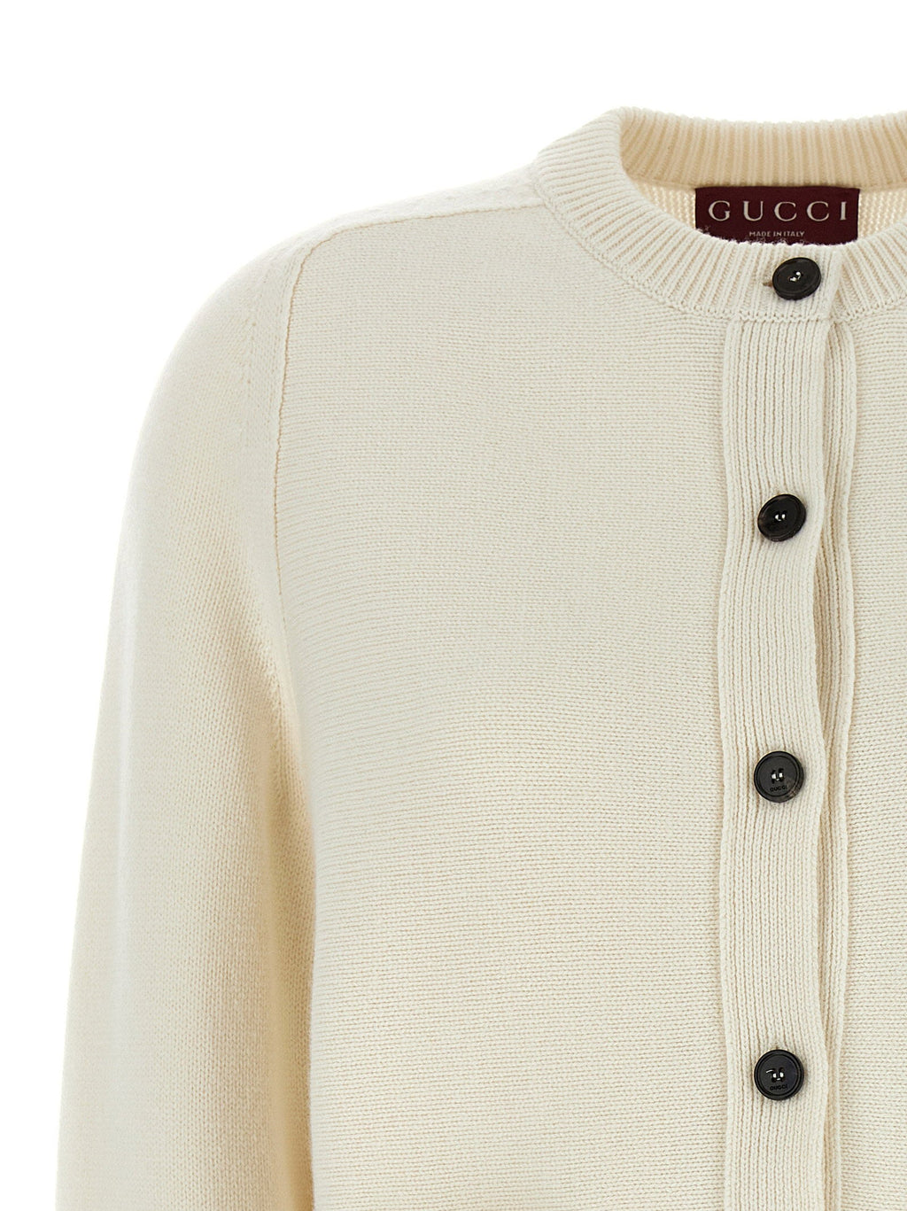 Gucci Morsetto Cardigan — Cream