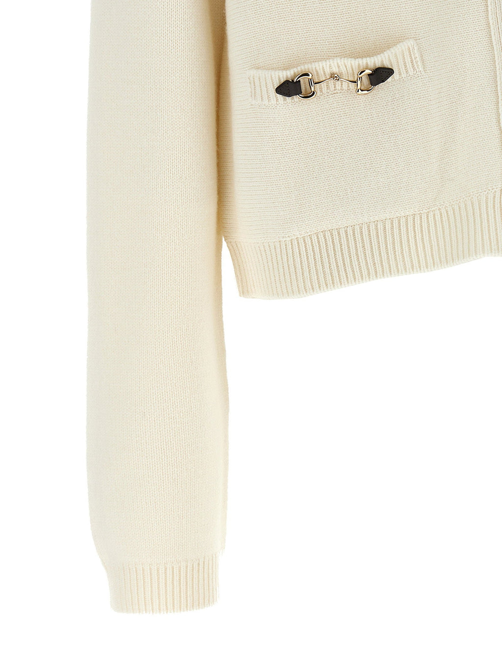 Gucci Morsetto Cardigan — Cream