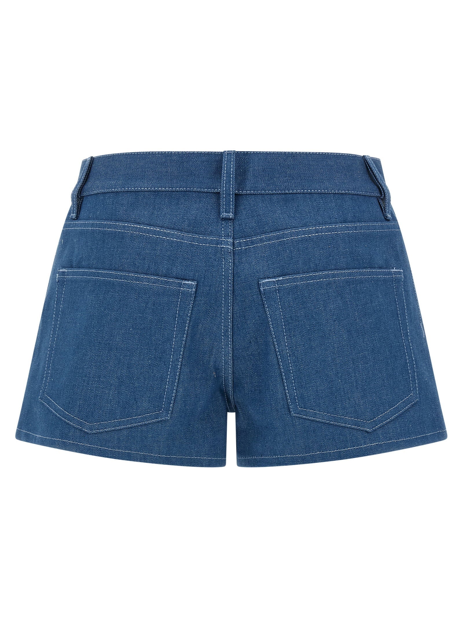 Gucci Morsetto Shorts — Blue