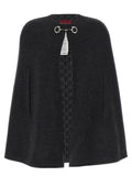 Gucci Morsetto Cape — Black