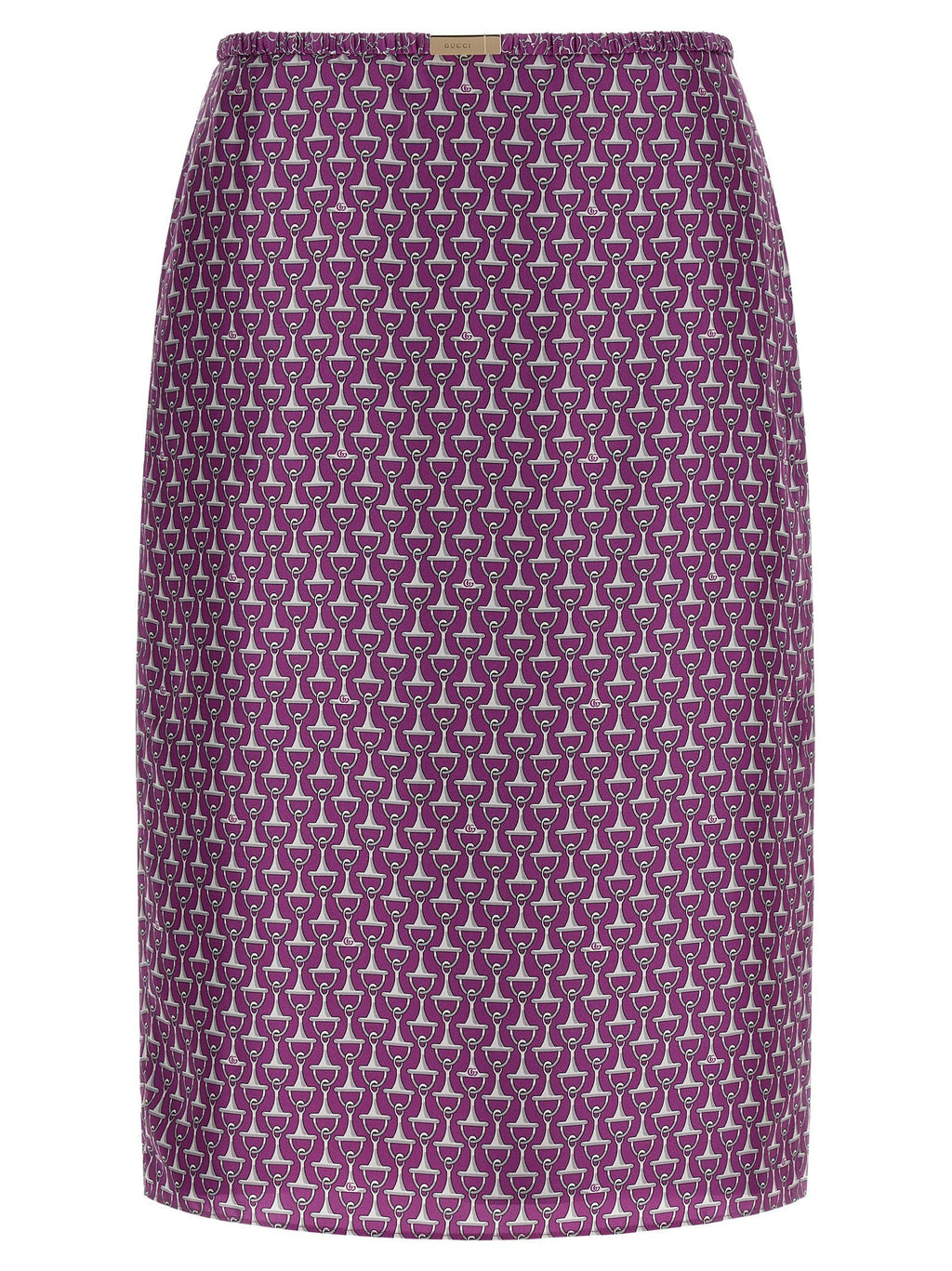Gucci Morsetto Skirt — Purple