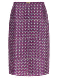 Gucci Morsetto Skirt — Purple