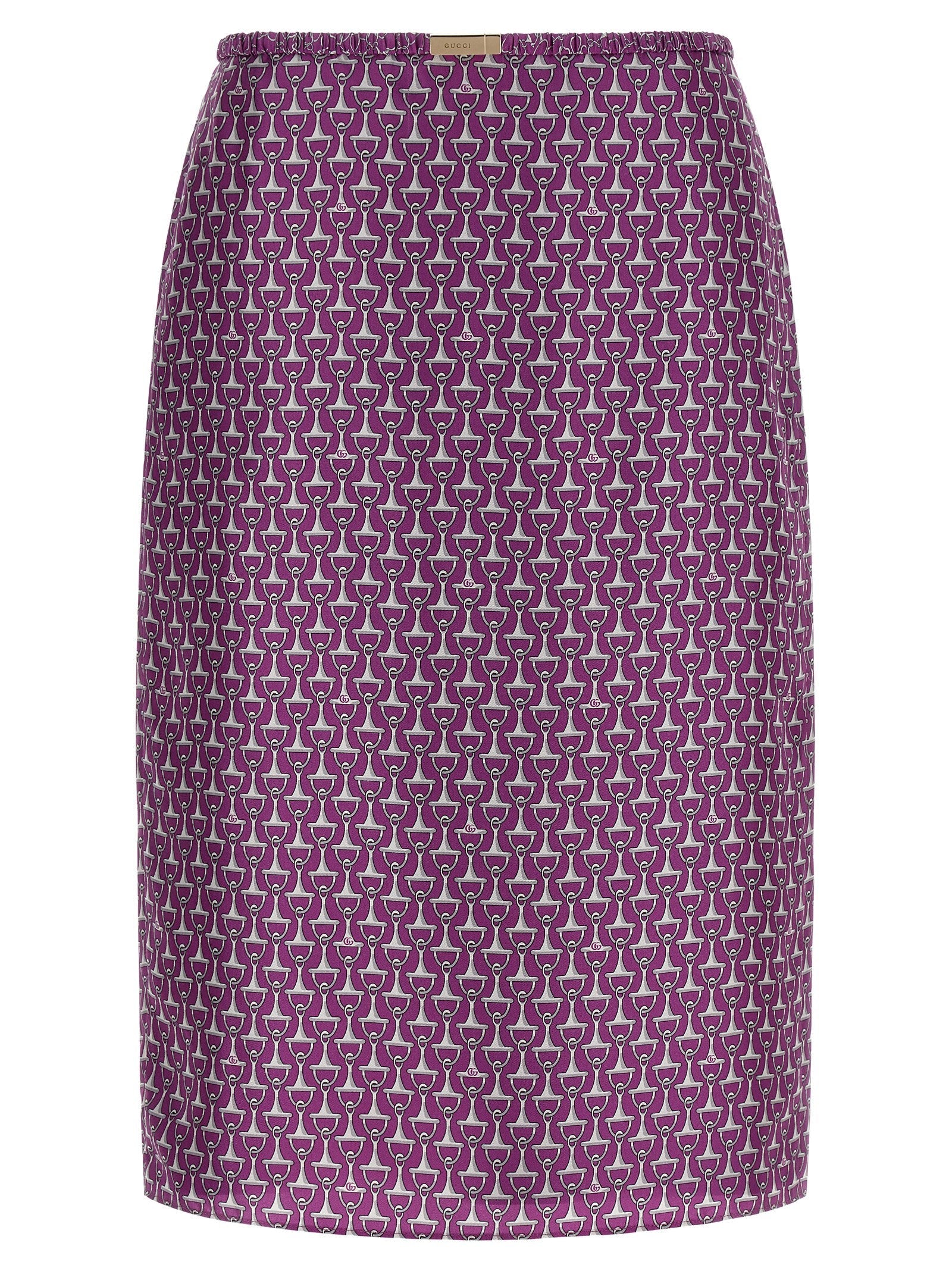 Gucci Morsetto Skirt — Purple