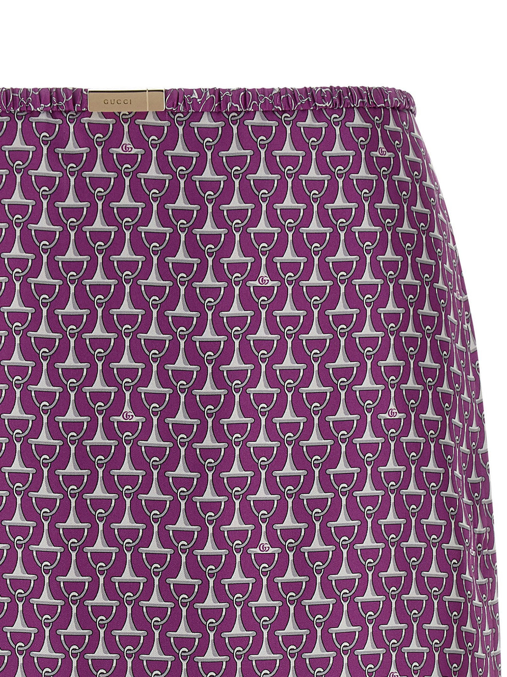 Gucci Morsetto Skirt — Purple